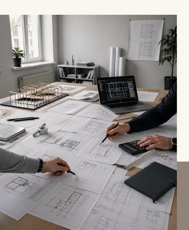 Конструктивный проект дома для точного строительства в Пушкине